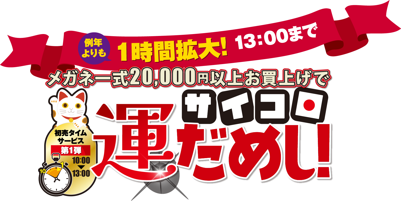 サイコロ運だめし